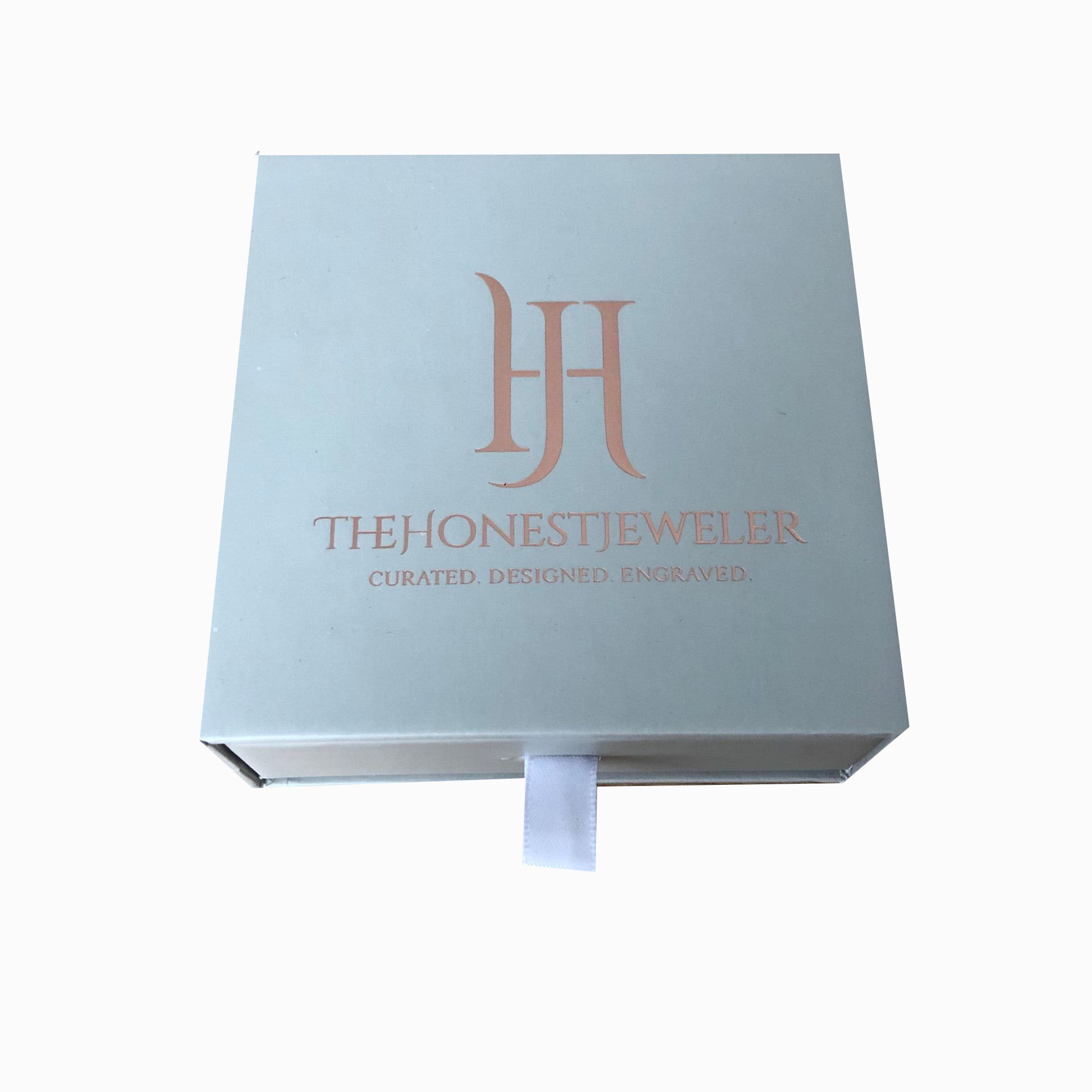 Custom Paper Jewelry Drawer Packaging Box Recycled With Magnet Closure