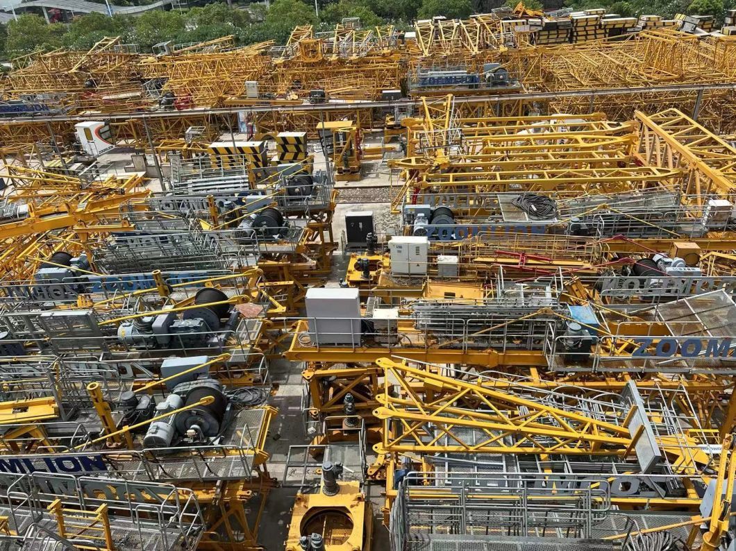 Zoomlion Used Tower Crane 7052-25 Year of 2013 with 2.5t Tip Load