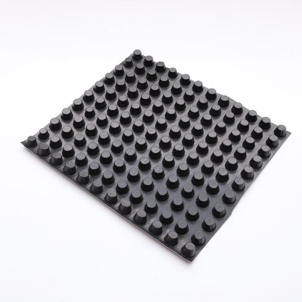 1.5mm Cup Height Modern Design Green House Roof Drainage Membrane Sheet Drain