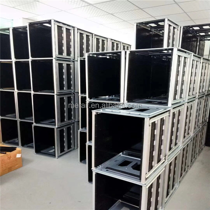 Industrial Circulation PCB SMT ESD Antistatic Magazine Rack for Electronic Use