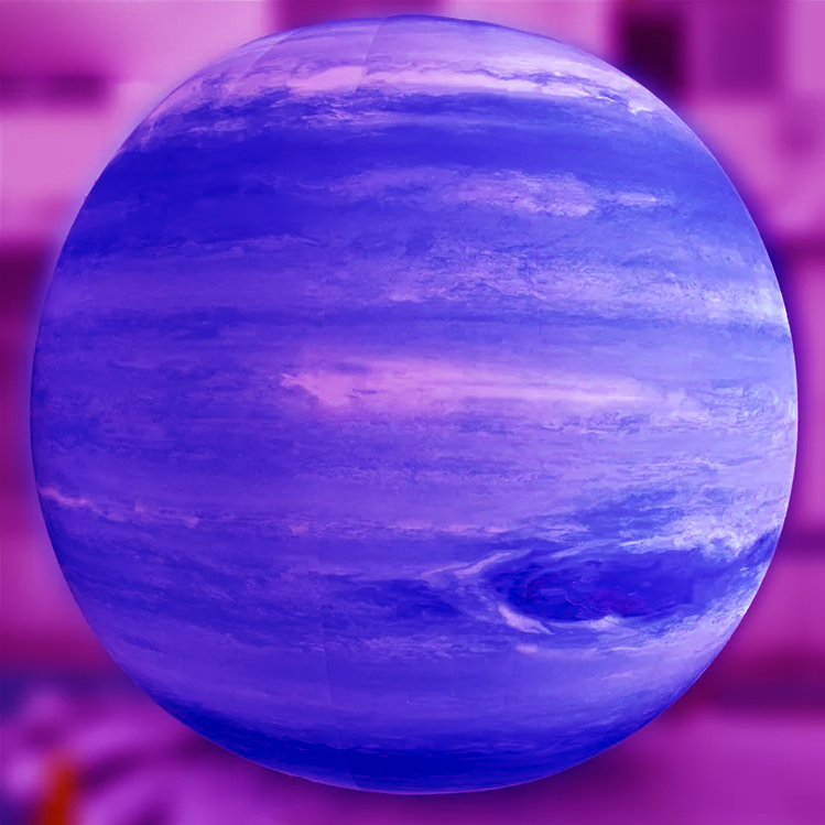 customize logo size LED light decoration giant advertising inflatable planets
