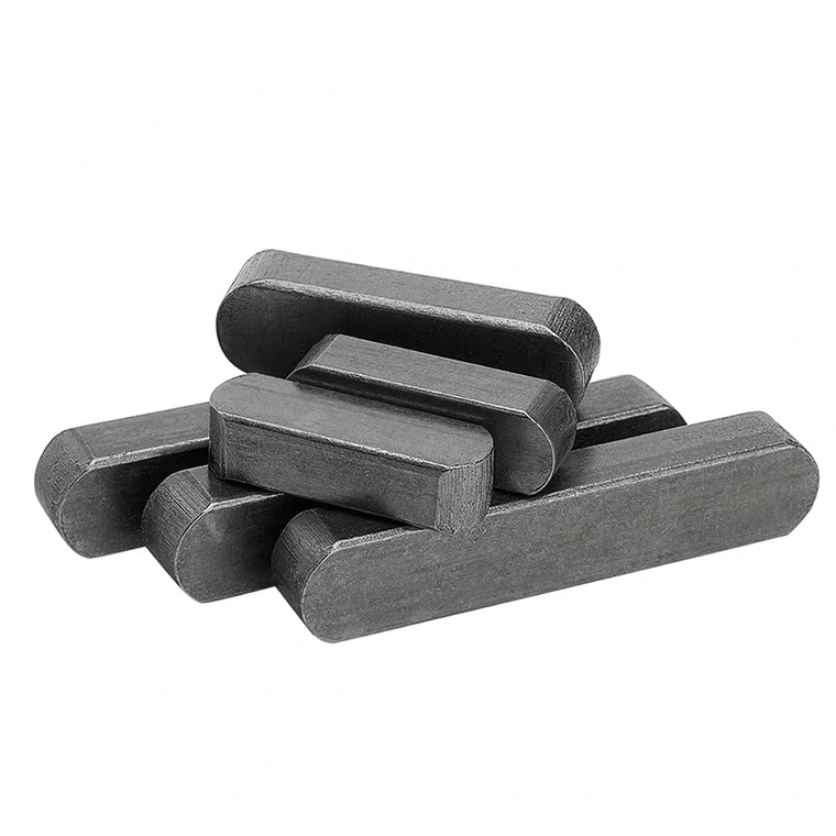Carbon Steel Flat Parallel Key with ISO9001 2008 Certificate and Zinc Plated Surface