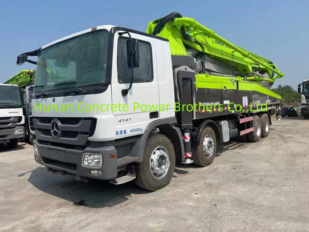 2013 Truck Mounted Pump 52 Meter Concrete Pump Truck Benz Chassis