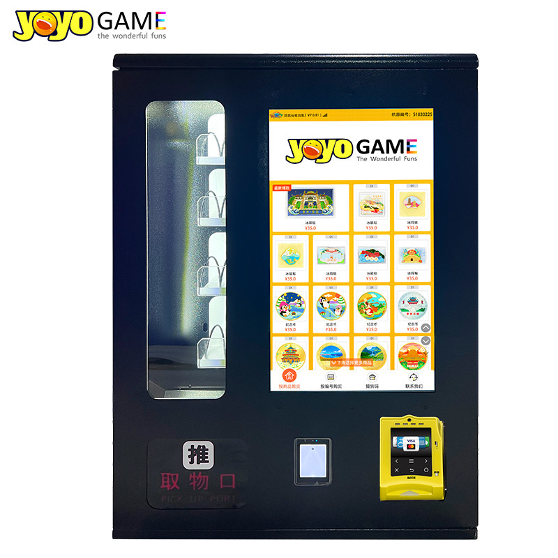 23.5" digital touch screen wall mounted vending machines with Remote control