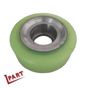 China Electric Forklift Pallet Nylon Pallet Jack Wheels Roller 178mmx73mm on sale