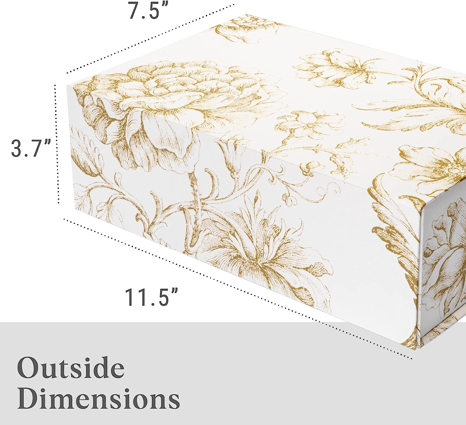 4C/UV/Lamination/Embossing/Stamping Magnetic Gift Box with Lid Industrial Gift Craft