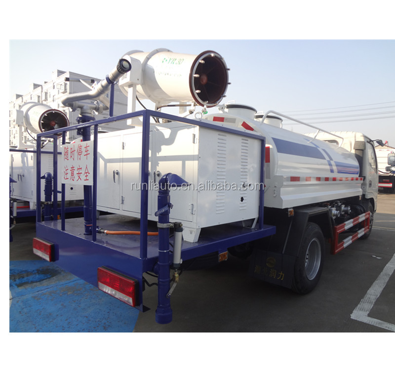 DFAC 4x2 LHD RHD 40 Meters Water Sprayer Truck Dust Suppression Multifunctional