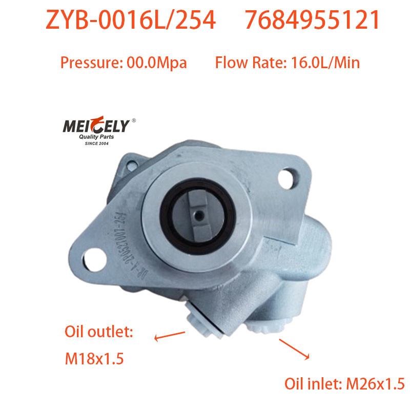 7684955121 Hydraulic Power Steering Pump For BENZ Truck