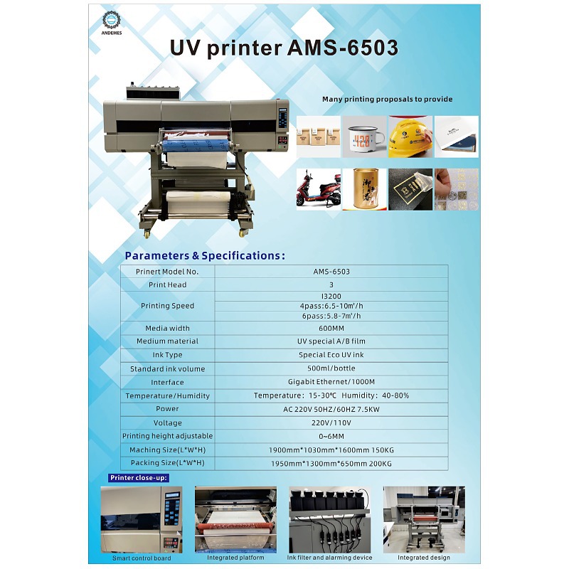 Crystal Label Dtf Printing Made Simple with 24" All in 1 Flatbed UV PET Film Printer