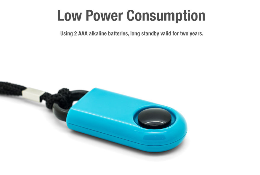 wholesale latest 130DB emergency alert personal panic spot alarm lady security alarm
