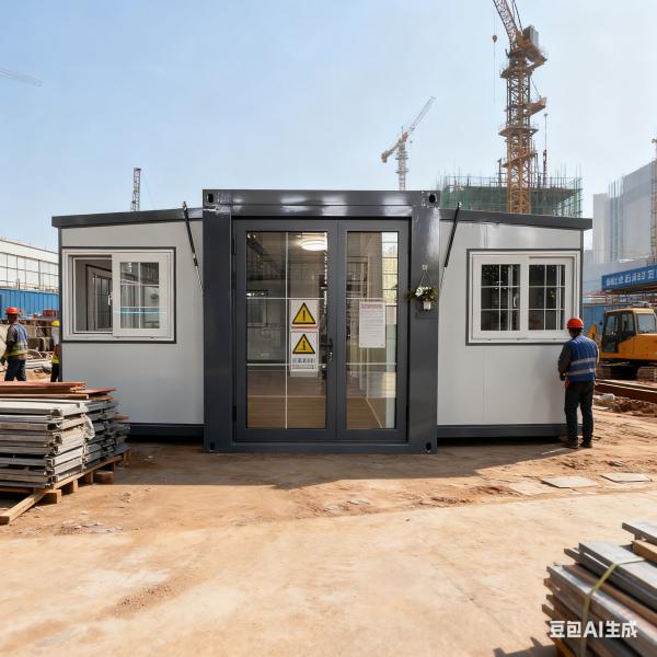 Modern Design Stackable Foldable 20ft Container with Manual Locking Mechanism