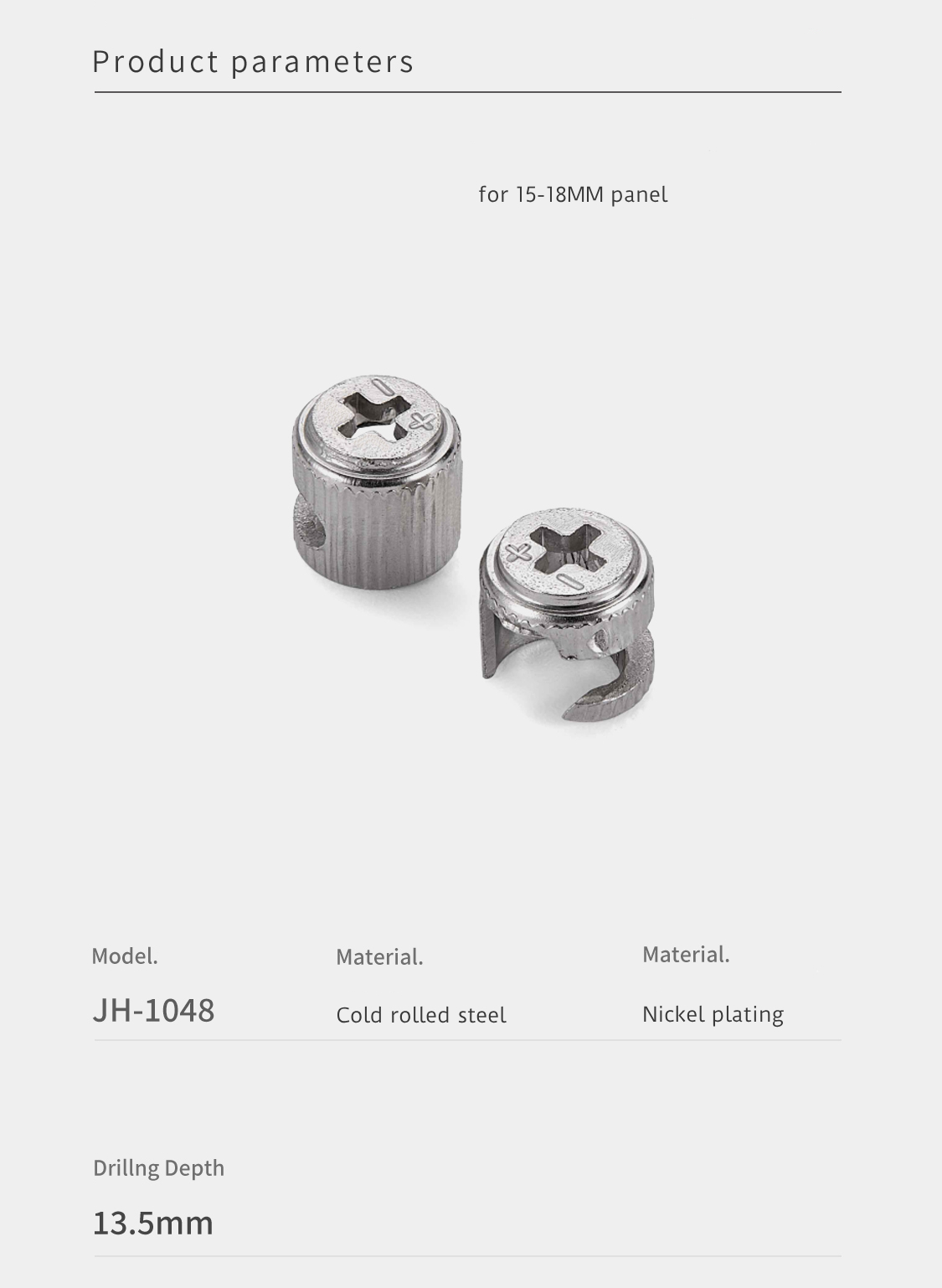 Furniture Cam Connector