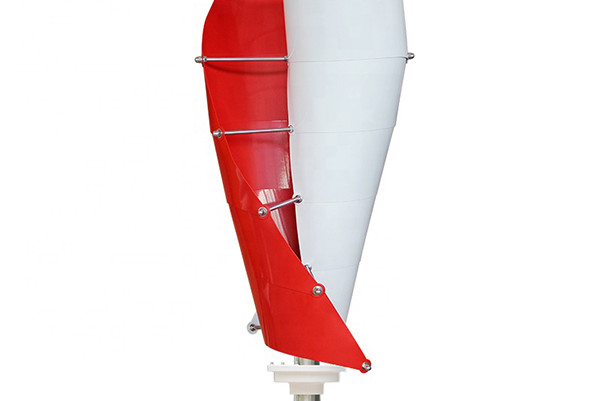 Low Noise Wind Speed Spiral Wind Turbine 24V 400W Multi Colors Free Renewable
