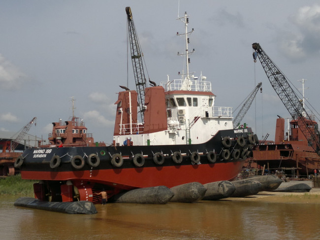 Customized Design Marine Airbag For Easy And Efficient Ship Launching