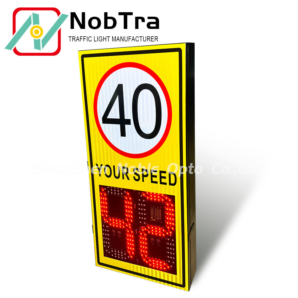Integrated Radar Installation Renewable Energy Operated Traffic Signage with Energy-Saving Operation