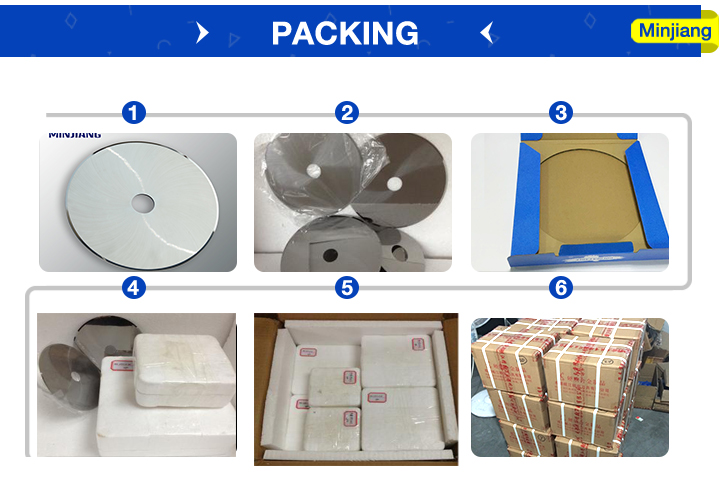 Corrugated Board Tungsten Carbide Blades 220mm 230mm