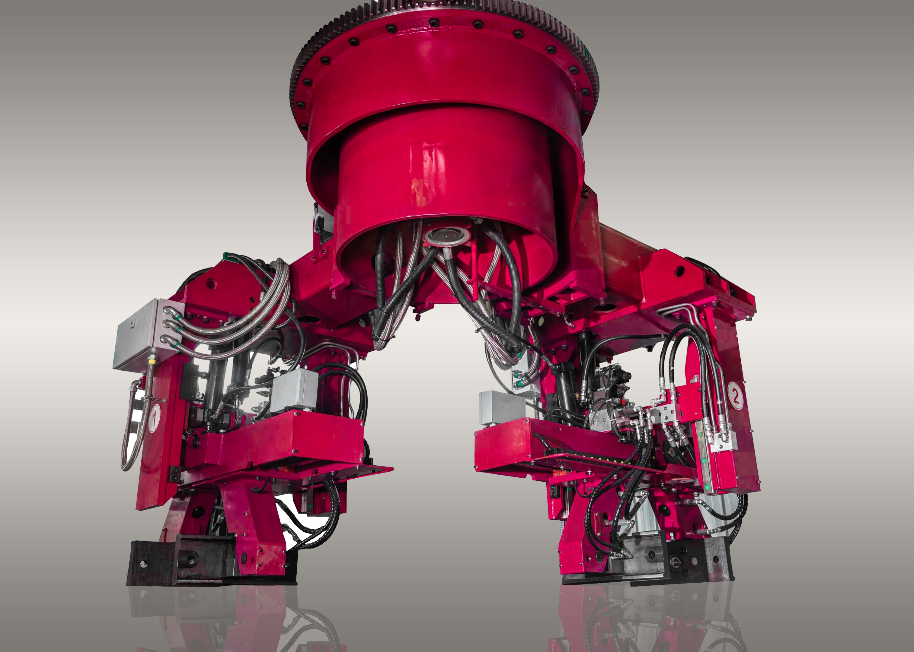 Brass Low Pressure Die Casting Machine With Max. Die Opening Stroke 372mm