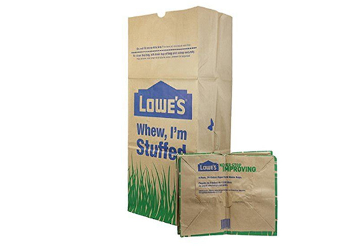 Refuse Packaging Trash Multiwall Kraft Lawn Paper Bags lawn and leafs bags