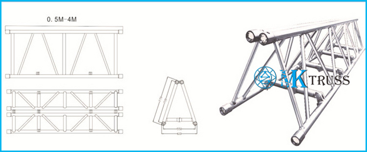 10*10*6m Span Stage Truss System Heavy Load and Easy Install for Square Truss Events