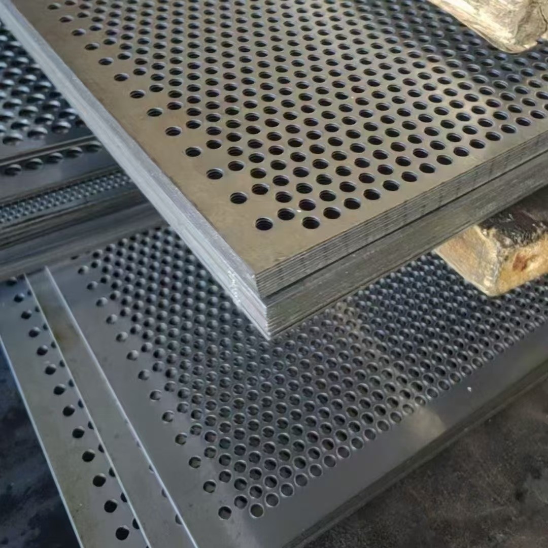Perforated Metal Sheet SUS 316L Stainless Steel Sheet 1mm Thk 10mm Hole
