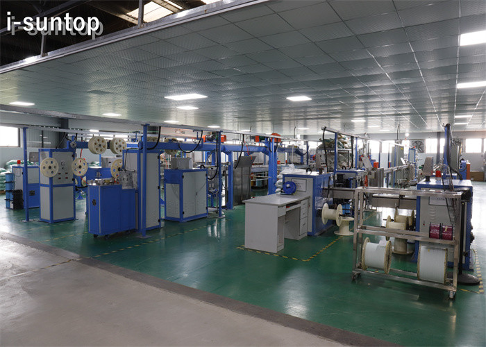 1-12 Cores FTTH Outdoor Indoor Drop Cable Manufacturing Machine