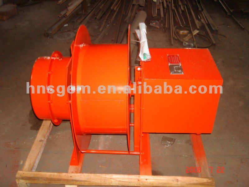 Heavy Duty Extension Cord Reel Dimensional Stable Truck Mounted Dual Arm