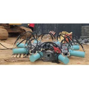 Pile Cutting Machine Excavator Attachment High Efficiency Low Noise Low Cost