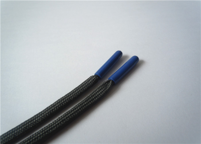 Colored Wide Flat Shoe Laces Round Elastic For Garment Accessory