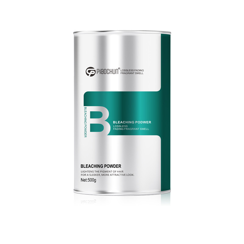 Professional Hair Bleaching Powder Processing Time 55-65 Minutes Safety Precautions Do Not On Damaged Or Sensitive Scalp