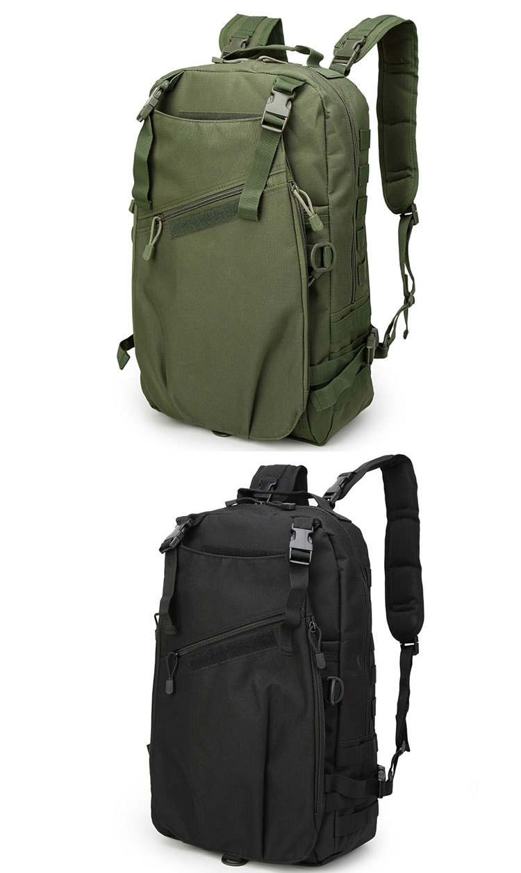 Travelling Camping Mountaineering Backpack with Two Compression Straps Made of Oxford
