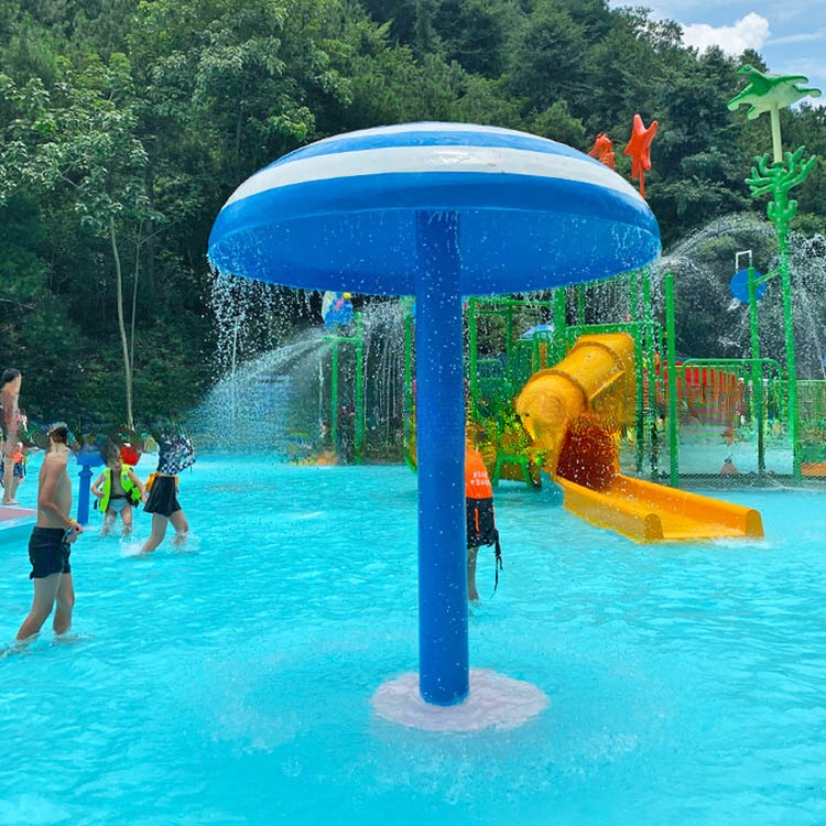 Flower Spray Aqua Park Fiberglass Water Amusement Equipment