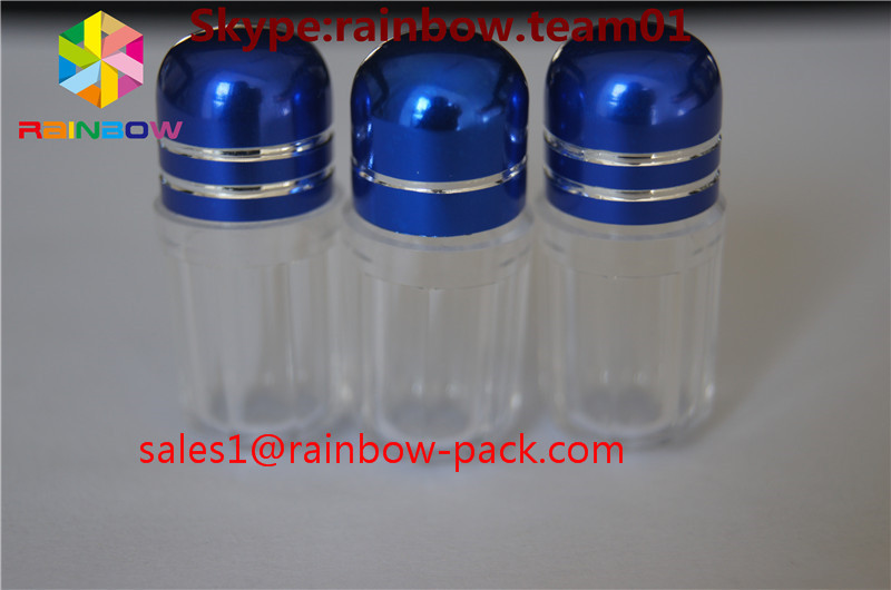 small pill shape capsule container sex pills capsule capsule case for rhino 7 pill packaging enhancement pill bottle