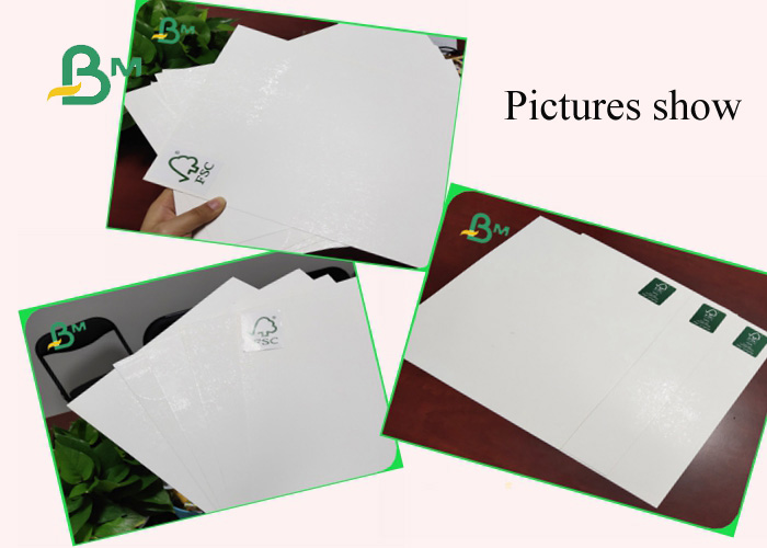 300gsm C1S Ivory Board Fold FSC Approved High Bursting Resistance For Tote Bag