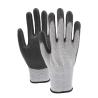 Buy cheap Cut Proof Construction Safety Work Gloves Black PU Coated Gloves Anti Slip from wholesalers