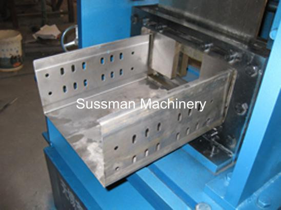 Galvanized Steel Cable Tray Roll Forming Production Line Machine 1.0 - 2.5mm