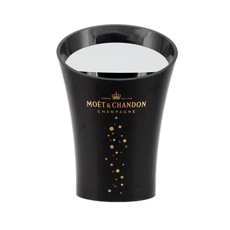 Limited Edition Branded Wine Accessories Plastic Moet Chandon Cooler Party Champagne Bottle Bucket