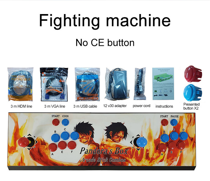 Portable 3000 In One Family Video Arcade Game Console