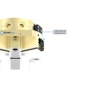 Customizable 3 Jaw Pneumatic Gripper Parallel End Of Arm Grippers