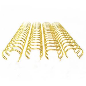 Book 6.4mm Double Loop Binding 34 Loops Spiral Binding Coil