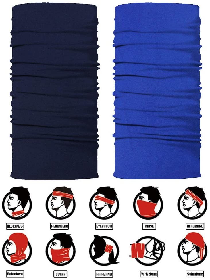 Anime Printed Face Wrap Antibacterial Bandana Neck Scarf