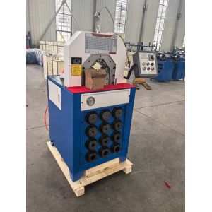 2 Inch Button Control Systerm Hydraulic Hose Pressing Machine With Fast Change