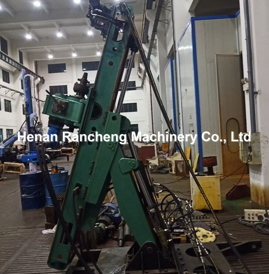 40m - 60m Depth Engineering Drilling Rig 27KW Engine Rock Anchor Drilling Machine