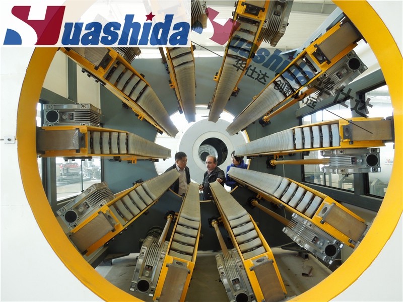 20-Year HDPE PE Extrusion Jacket Casing Pipe Machinery For Preinsulated Pipe