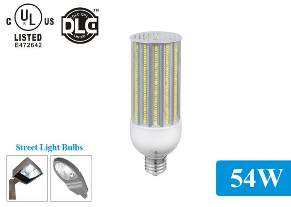 Waterproof IP65 54W LED Street Light Bulbs , Led Corn Light E40 / E39 PF>0.9 Ra