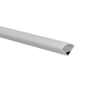 PMMA 1m 2m 3m IP20 Led Corner Aluminum Profile For 10mm Strip