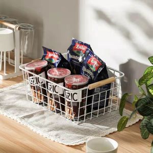 Square Wire Mesh Container Vegetable Mesh Storage Baskets