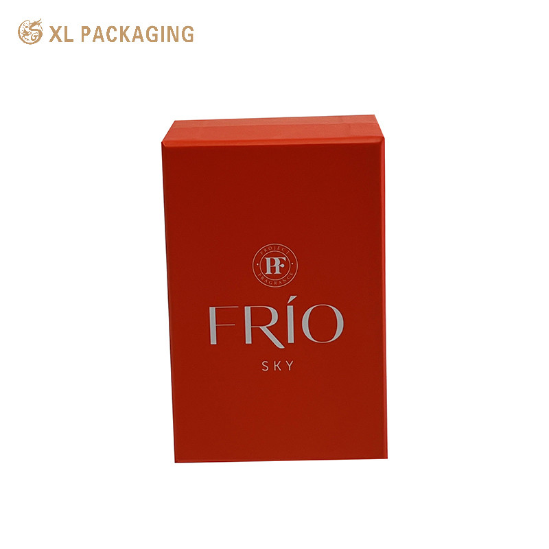 Gold Foil In Surface Perfume Paper Box Luxury Lid And Base Customized With Logo
