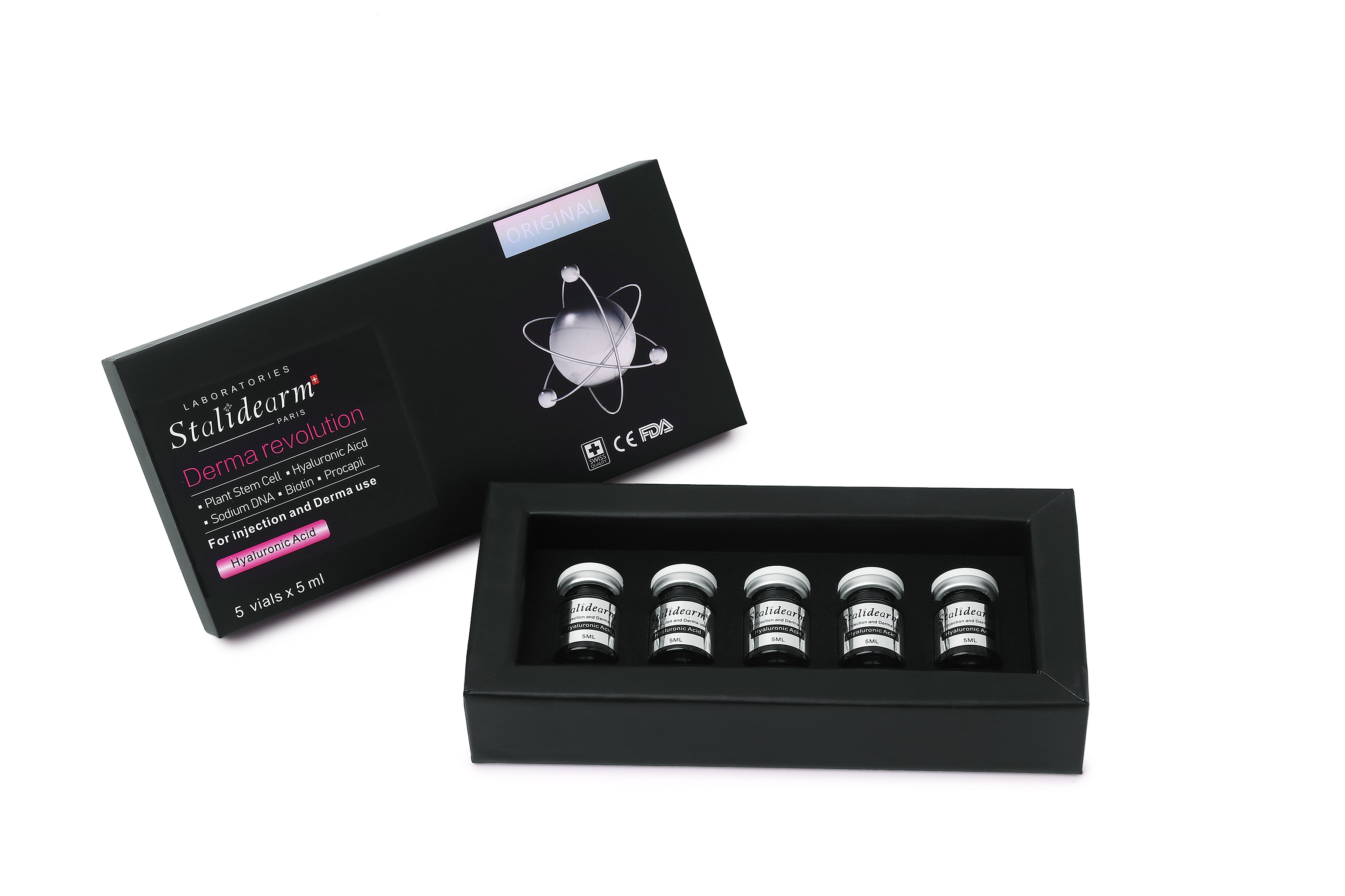 Skin Booster Hyaluronic Acid Microneedle Mesotherapy Serum Anti-Aging Whitening Ampoule Serum Dermal Filler Injection