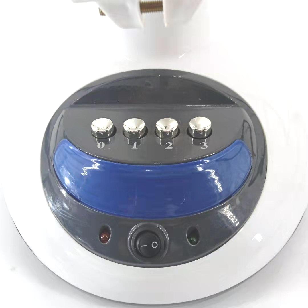 Hot sale good price solar 12 inch rechargeable table fans with LED light