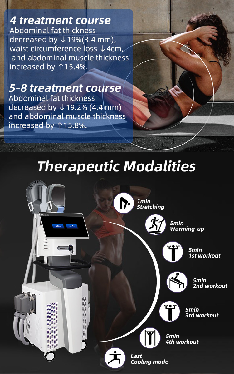 Ems Slimming Body Shaping Machine 2/4 Handle